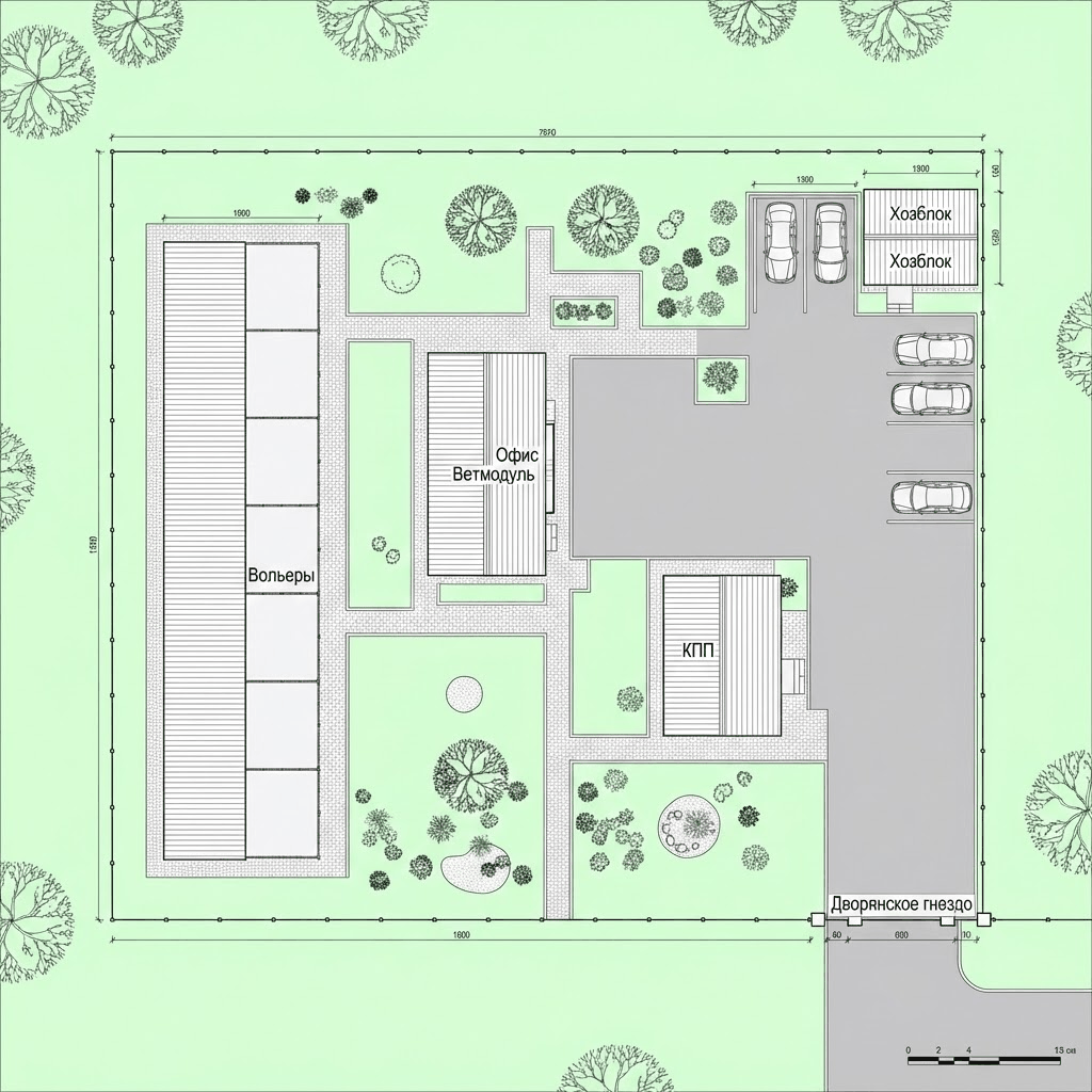План-схема участка